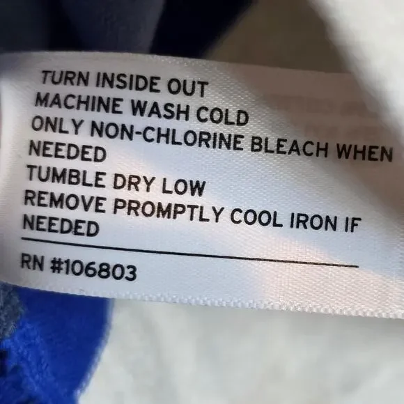 Duluth Trading Co. Shiftless Crewneck Sweater Womens Sz Medium Blue Colorblock‎ - Picture 11 of 12